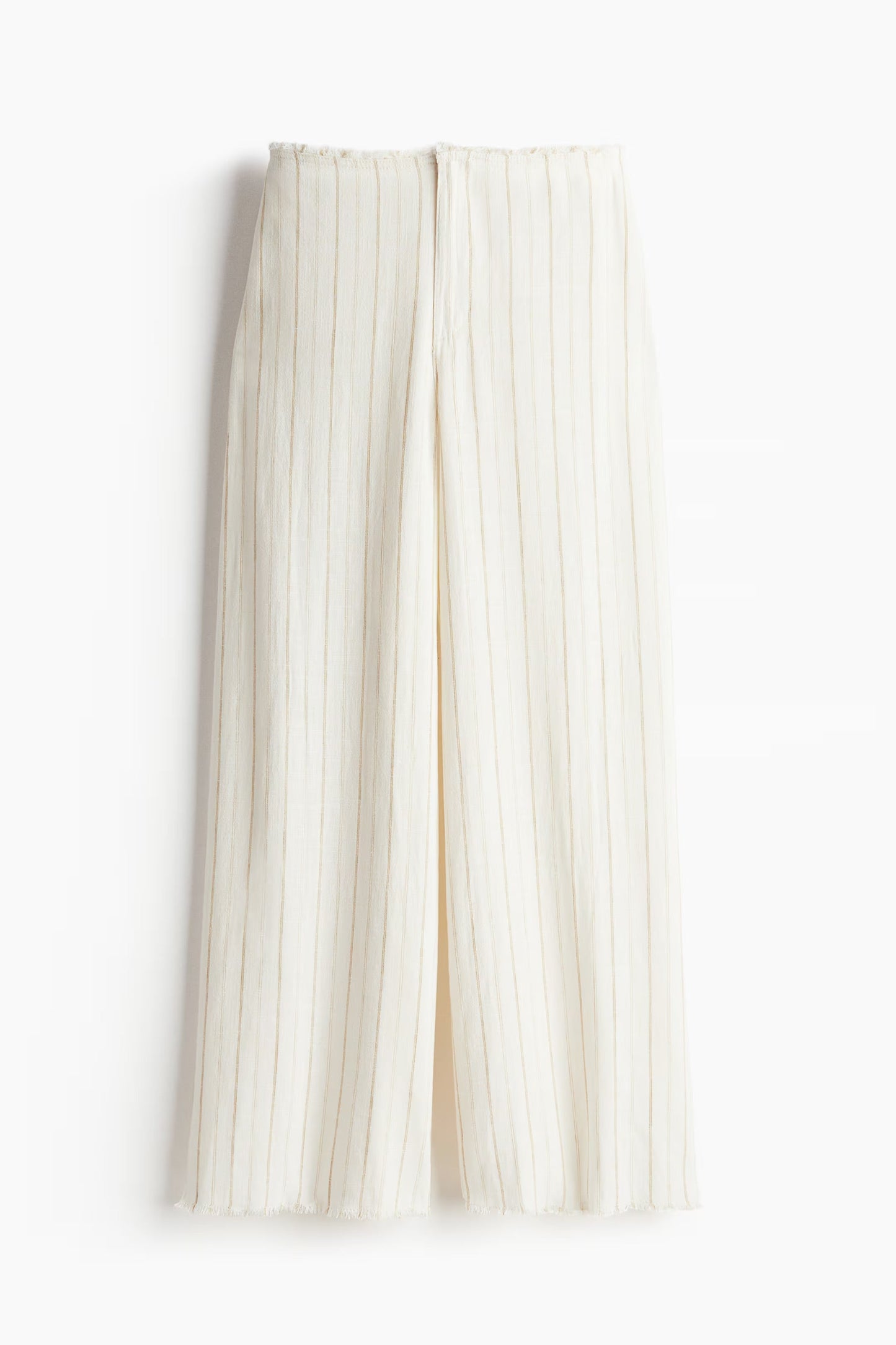 Fray Theory Linen Blend Pants