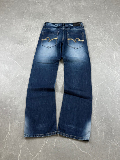 VINTAGE WASHED JEANS