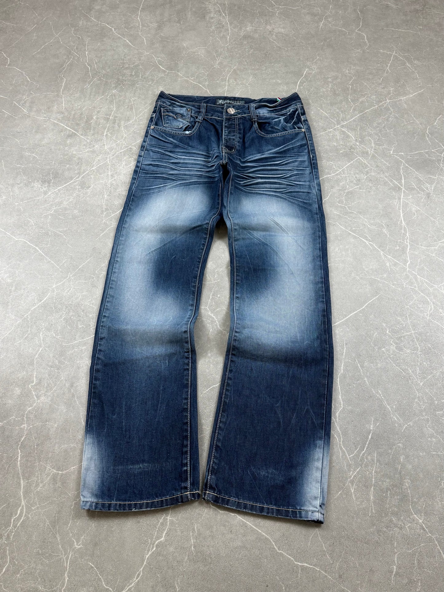 VINTAGE WASHED JEANS