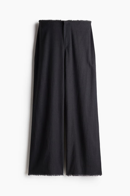Fray Theory Linen Blend Pants