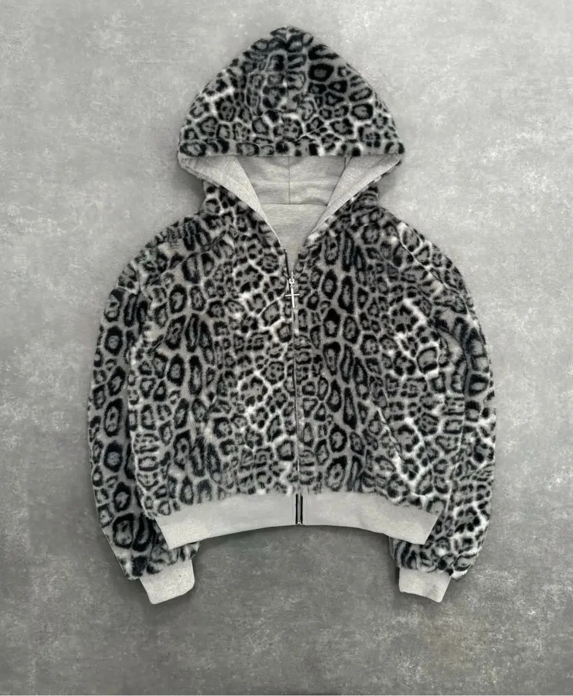 REVERSIBLE PANTHER HOODIE