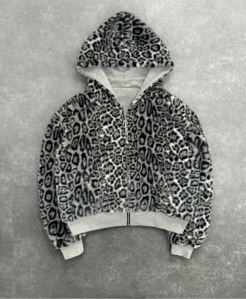 REVERSIBLE PANTHER HOODIE